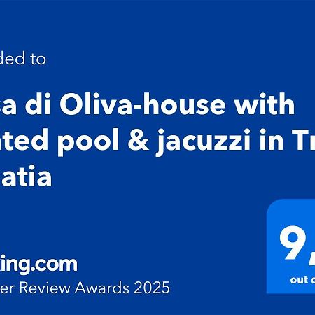 Casa Di Oliva-House With Heated Pool & Jacuzzi In Trilj, Croatia Villa Kültér fotó