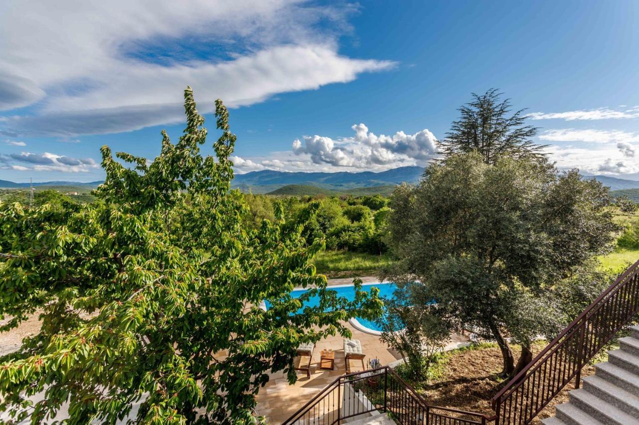 Casa Di Oliva-House With Heated Pool & Jacuzzi In Trilj, Croatia Villa Kültér fotó